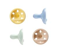 Tommee Tippee Breast-Like Dummy, 0-6m, 4-Pack, Lig