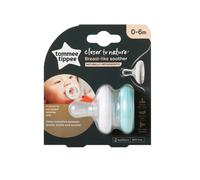 Tommee Tippee C2N Closer to Nature 0-6 m dummy Natural 2 pc