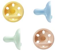 Tommee Tippee Breast-Like Dummy Symmetrical Teat 0-6m Silicone Pack of 4 | Lightweight One-Piece Design