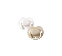 Tommee Tippee Cherry Latex Dummies, 0-6 months, pack of 2 Dummies with 100% natural latex baglet