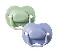 Tommee Tippee Cherry Latex Dummies, 18-36 months, pack of 2 Dummiess with 100% natural latex baglet