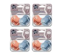 Tommee Tippee Cherry Latex Soother 6-18m 2pk x4