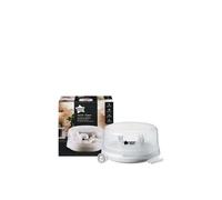 Tommee Tippee Close to Nature Microwave Steriliser in Clear Tommee Tippee Clear