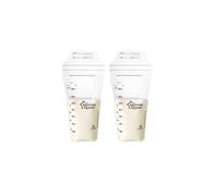 Tommee Tippee Closer to Nature Breast Milk Storage Bags, Pre-Sterilised Stand-Up Pouches, Secure Double Seal, Single Use, 350ml Capacity, Pack of 72