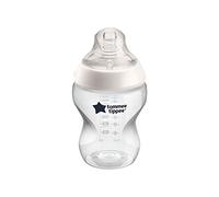 Tommee Tippee Closer to Nature Clear Baby Bottle, 260 ml, Pack of 1