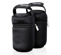 Tommee Tippee Closer to Nature Insulated Baby Feeding Bottle Carriers 2 Pack