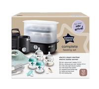 Tommee Tippee Complete Feeding Set Black with Electric Steam Sterilise