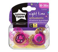 Tommee Tippee CTN Night Time Soothers 0-6m, 6-18m, 18-36m