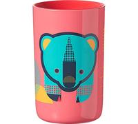 Tommee Tippee Easiflow 360, Lip Activated Trainer Cup with Handles, Spill-Proof, 12m+, Red, 1 Pack