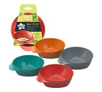 Tommee Tippee Easy Scoop Feeding Bowl Pack 4 Orange Multi Colored