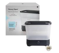 Tommee Tippee Electric Steam Steriliser for Baby Bottles and Accessories, Black