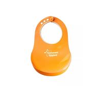 Tommee Tippee Essentials Basics Comfi Neck Bib Orange For 6 Months+ Babies