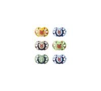 Tommee Tippee Anytime Dummies, 6-18 months, 6 pack of symmetrical, BPA free Dummiess