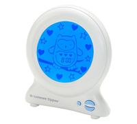 Tommee Tippee Groclock Light and Sound Sleep Trainer Clock for Kids Room, Digital Clock face, LED Nightlight, Optional Alarm Clock, Colourful Digital