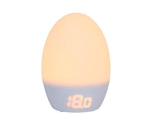 Tommee Tippee GroEgg2 Toddler Nightlight Colour-Changing Room Thermometer | LED Colour-Changing Display Shows Room Temperature at a Glance, Adjustable Brightness, Silicone Shell