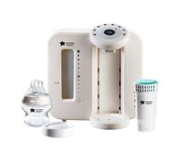 Tommee Tippee Ideal Prep Formula Feed Maker, Instant Baby Bottle Maker with Antibacterial Filter, White