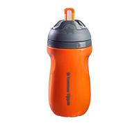 Tommee Tippee Insulated Non-Spill Straw Cup, 12m+ Toddler Training Drinking Bottle, 100% Leak Proof, Sporty Carry Handle, BPA Free, 9oz, Orange