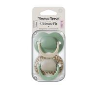 Tommee Tippee Latex Ultimate Fit Orthodontic Dummy 6-18m Pack of 2 | Earth Bound, Ventilated Air Holes for Comfort, Steriliser Safe, 100% BPA Free