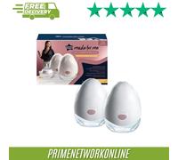 Tommee Tippee Made for Me Double Electric Wearable Breast Pump - Hands-Free, Portable, Quiet with 1 Massage & 8 Express Modes