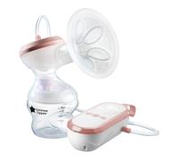 Tommee Tippee Single Electric Breast Pump Massaging USB Rechargeable Portable.
