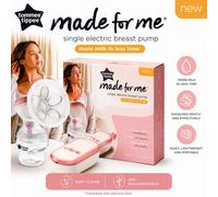 Tommee Tippee Made for Me Single Electric Breast Pump Easy Clean USB Rechargeabl