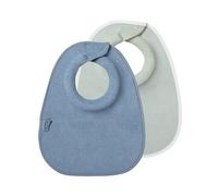 Tommee Tippee, Milk Feeding Bib, Dusky Blue - 2 Pack