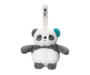 Tommee Tippee Mini PipPanda, Travel Nursery Sleep Aid, Automatic CrySensor Soothes with White Noise, Rainfall, Heartbeat and 3 Lullabies, Portable Fabric Loop, USB Rechargeable, Machine Washable