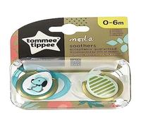 Tommee Tippee Moda Soother Twin Pack: 18-36m (Butterfly), 200 g, TT-FED40