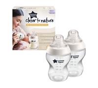 Tommee Tippee C2N Closer to Nature Natured baby bottle 2 pcs 0m+ 2x260 ml