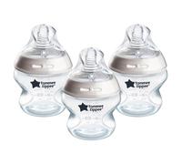 Tommee Tippee Natural Start Baby Bottles for 0m+, Pack of 3 150ml Baby Bottle...