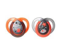 Tommee Tippee Night Dummies 0-6 Months x6