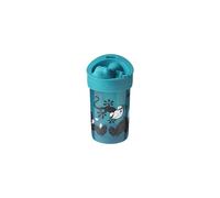 Tommee Tippee No-Knock Cup with Fun Removeable Lid, 300ml, 18 Months, Blue