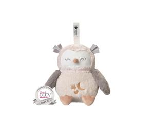 Tommee Tippee Ollie the Owl Deluxe Light and Sound Travel Sleep Aid, Cream/Grey Cream/Grey
