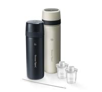 Tommee Tippee PrepGo Portable Formula Feed Maker Set, 2-in-1 UV Steriliser
