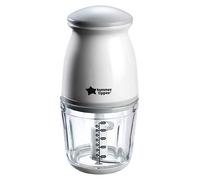 Tommee Tippee Quick-Chop Mini Baby Food Blender and Chopper for All Stages of Weaning, Durable Glass Bowl , 500ml Capacity, 200W Motor,)