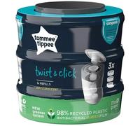 Tommee Tippee Sangenic Tec Nappy Bin Refill Cassettes 3 Pack - Eco Citrus