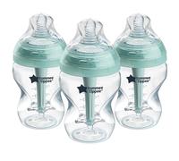 Tommee Tippee, Silicone Advanced Anti-Colic Baby Bottle, 260ml - 3 Pack