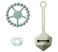 Tommee Tippee Silicone Dummy and Comfort Gift Set - Green