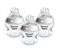 Tommee Tippee, Silicone Natural Start Baby Bottle, 150ml - 3 Pack