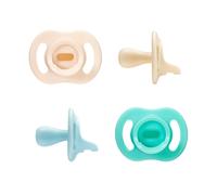 Tommee Tippee, Silicone Ultra-Light Stayput Soother, 0-6M - 4 Pack