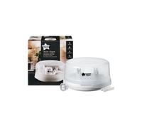 Tommee Tippee Steam Steriliser Microwave for Baby Bottles 100% Natural Steam