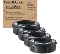 Tommee Tippee Twist and Click Advanced Nappy Bin Refill Cassettes - Pack of 3