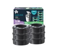 Tommee Tippee Twist and Click Advanced Nappy Disposal Sangenic Tec Refills, Pack of 6 - (Compatible with Sangenic Tec, Twist and Click Bins)