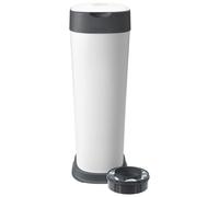Tommee Tippee Twist and Click XL Nappy Bin, White, with x1 Refill Cassette, O...