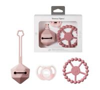 Tommee Tippee Silicone Comfort Gift Set Ultra-Light Soother, Carry Case & Teething Ring 0-6m+