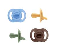 Tommee Tippee Ultra-light StayPut Dummy, One-Piece Silicone Design, 18-36m, 4 Pack