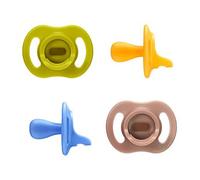 Tommee Tippee Ultra-light StayPut Dummy, One-Piece Silicone Design, 6-18m, 4 Pack