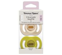 Tommee Tippee silicone ultra-light stayput soother 6-18m 2s