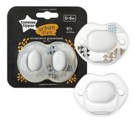 Tommee Tippee Urban Style Soother 2 Pack x 12 Wholesale Bulk 0-6m Baby Dummy UK