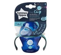 Tommee Tippee Weaning Sippee Cup, Super Soft Spout, Non-Spill, Removable Easy-Grip Handles, 4m+, Colours May Vary